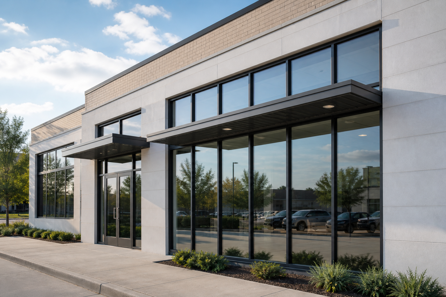 Commercial windows in mckinney, tx